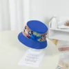 Kinder kreative Cartoon Anime Muster Baumwolle doppelseitige Fischer Hut Kinder Freizeit Sonnenschutz Becken Hut