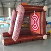 Outdoor games Interactive Competition Inflatable Axe Throwing Games Carnival Sports Athletic Target Shoot Throw Toss Dart Sticky Cage free air ship to you