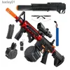 ألعاب Gun Toy Gel Water Ball Blaster M4 Play Ball Gun YQ240307