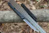 Высочайшее качество M7720 Складной нож Flipper 3Cr13Mov Черный оксид лезвия Ручка из нержавеющей стали Открытый Кемпинг Туризм Рыбалка EDC Карманные ножи