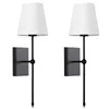 Lampes murales lampe minimaliste nordique pour restaurant métal lumière chambre chevet El couloir décor applique luminaire intérieur