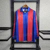 바르셀로나 레트로 10-11 긴 소매 축구 유니폼 바르카 14 15 Xavi Suaruz 이니에스타 결승전 클래식 Maillot de Foot Rivaldo 1899 1999 셔츠 Ronaldinho Puyol Henry