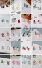 Stud Earrings 30 Kinds Trendy Gifts For Women Girl Girls Cute Cats Beer Whale Giraffes Flowers Hearts Geometric1863310