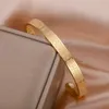 パーソナライズされたAyatul Kursi Cuff Bangles for women gold stainless鋼アラビアブレスレットメッセージ