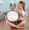 40cm Famous Cartoon Movie Character Lovely Plush Totoro Toy Soft Stuffed Pillow Cushion Birthday Gift Toys for Children Kids LA1059106925