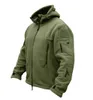 Homme polaire tactique Softshell veste en plein air thermique Sport randonnée polaire à capuche manteau vêtements d'extérieur armée vêtements en plein air Cloth8174283