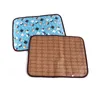 Kennels Dog Mat Cooling Summer Pad For Dogs Cat Blanket Sofa Breathable Pet Bed Washable S M L XL Car