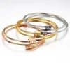Trendy Stainless Steel Snake Bone Elasticity Open Cuff Bangles Bracelets For Women Charm Jewelry Gift Bangle218H1883604