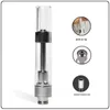 Press in G5 Atomizer Pressed Push Top M6T Vape Cartridges Round Snap On Mouthpiece Ceramic Plastic 0.8ml 1.0ml Clear 510 Thread Empty Carts Packed In Foam