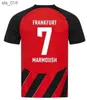 Maglie da calcio 2023/2024 Eintracht Francoforte M.GOTZE SOW KOLO KNAUFF MUANI HINTEREGGER KAMADA BORRE NDICKA maglia RODE ACHE MAN Uniforme da calcioH240307