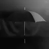Guarda-chuvas Vintage Homens Guarda-chuva À Prova D 'Água Luz Grande Dobrável Automático Forte À Prova de Vento Long Handle Guarda Chuva Rain Gear