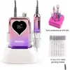 Nail Art Equipment Siminail Professional Drill Hine 35000 rpm Portable Electric File Rechargeble Manicure Set EFile Bit Kit 230228 Dr DHI9X