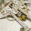 ハンガーラックハンガー花嫁と花groomsウェディングドレスハンガーセット2つの木製の高品質のソリッドウッドレース装飾用品ドロップデリブDH5x0