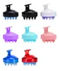 Brosse à shampoing en Silicone, brosse de Massage du cuir chevelu, peigne de lavage des cheveux, bain corporel, Spa, Massage amincissant, brosses propres, épurateurs JXW7839707637