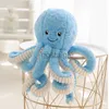 80CM Huggy Wuggy Speelgoed Knuffels Stuff Animal Kussen Kerstcadeau Octopus Inktvis Pluche Pop Speelgoed Voor Kinderen 240307