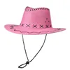 Ковбойская шляпа в стиле вестерн для мужчин и женщин, весна, лето, осень, уличная туристическая фото-теневая рыцарская винтажная джазовая кепка с отличным краем