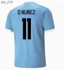 Fotbollströjor Uruguay Jersey L.Suarez E.Cavani N.De La Cruz National Team Shirt G.DE Arrascaeta F.Valverde R.Araujo R.Bentancur Men Footballh240307