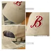 Ball Caps High Quality Cotton Soft Top Letter B Baseball Men Adjustable Gorras For Women Outside Causal Hats Girl Solid Color Cap