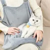 Cat Carriers Anti-Scratch Pet Carrier Apron Breathable Sling Non-Stick Fur Stress-Free Walk & Trip For Dogs Cats