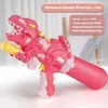 Pistolet jouets dinosaure forme arroseurs d'eau 4-6M outil de tir longue portée pour enfant