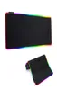 Mouse pad macio para jogos LED RGB grande e brilhante MousePad estendido e grande 3234357