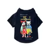 Designer Hondenkleding Merk Hondenkleding Katoenen hondenshirt voor Chihuahua Zacht ademend Puppy T-shirt Hondenkostuum Zomer Kat Hond Outfit Kat Aristocart Patronen A673