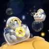 Novelty Games Baby Bath Toys Cute Space Bear Bubble Camera Electric Bubble Machine Bubble Machine Creative Bubble Machine Q240307