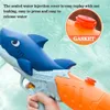 Jouets pistolet 350ML/500ML, jouets de pulvérisation en forme de canard/dinosaure, arroseurs d'eau étanches, jouets de pulvérisation d'eau, outil de tir à longue portée pour l'extérieur