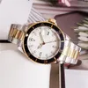Brand Ro-Le Men and Women Classic Designer Watch rostfritt stål Automatisk klocka 41mm keramisk urtavla lyxiga presentklockor för män