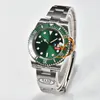 40 mm 11661 VS3135 automatisch herenhorloge Clean CF V5 keramische bezel groene wijzerplaat 904L roestvrijstalen armband Super Edition dezelfde serie kaart Puretimewatch Reloj Hombre