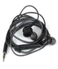 Preto microfone e controle de volume fones de ouvido estéreo com fio no ouvido fones de ouvido para iphone x xr xs max samsung s8 s9 note9 p3522405
