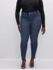 Jeans FSMG Jeans da Donna Elasticizzati Taglie Forti Stile retrò Controllo della Pancia Butt Lifting Vita Media Pantaloni Capri Comodi Casual alla Moda