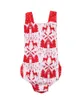 Neugeborenen Mädchen Kleidung Weihnachten Baby Strampler Rot Nette Deer Muster Backless Overall Onepiece Outfits Set Baby Kleidung Kid8559222