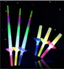Telescopische LED Glow Stick Flash LED Light Stick Fluorescerend Zwaard Lichtgevende Sticks LED Cheer Props Festivals Kerstmis Carnaval Con8243343