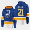 Buffalo''sabres''hoodie 15 Eichel 24 Cozens 26 Dahlin 21 Okposo Maillots de hockey personnalisés Hommes Femmes Jeunes