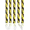 سلاسل المفاتيح 60pcs Flame Keyard Lanyards حامل شارة شارة مفاتيح الأشرطة للهاتف المحمول