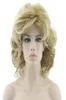 Perruques courtes ondulées blondes Cosplay perruque synthétique résistance à la chaleur cheveux Ombre perruques pour femmes 6552797