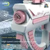 Gun Toys DokiToy Summer Electric Water Gun Fully Automatic Repeater Small Space Gun Waterproof Automatic High Speed Repeater Water Gun