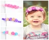 22 Colors Hair Accessory Band Baby Headband Little Girl DIY Five Rose Hairbands Garland Flower Grosgrain Boutique For Party7807370