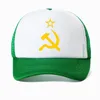 Ball Caps Russische Sovjet-vlag Baseball Cap Unisex Volwassen CCCP USSR Hamer en sikkel Hoed Verstelbare Papa Hoeden Vrouwen Mannen Hip Hop Bot