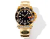 40mm 116618 VS3135 Automatic Mens Watch Clean CF V5 Ceramic Bezel 18K Yellow Gold Black Dial 904L Stainless Steel Bracelet Super Edition Same Series Card Puretime