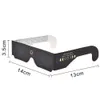 100Pcs solar eclipse observation glasses 240307