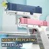 Gun Toys HUIQIBAO enfants été manuel pistolet à eau Glock plage en plein air Portable jeu de tir pistolet eaux combat fantaisie jouets pour enfants L2403