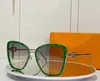 Solglasögon designer Nytt glittrande pulver Z1771W oregelbundna glasögon SN2M