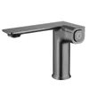 Bathroom Sink Faucets Basin Faucet Modern Brass Mixer Tap Black/Grey/Chrome Wash And Cold Water Style