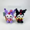 Gros mignon magicien kuromi en peluche jouet sac à dos pendentif porte-clés poupée machine prix