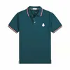 Heren designer poloshirts zomer Luxe merk polo's Casual Comfortabel ademend Mans T-shirt Borduren fineer Mode Tee Zakenman Hoge kwaliteit kleding