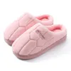 GAI LAYUE Cotton slippers women winter stay at home with thick soles anti slip and warm plush slippers 37129