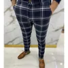 Mężczyźni Casual Spods Formal Social Pencil Pants for Mens Business Office Pracownicy ślubne Spodnie Streetwear x 230226