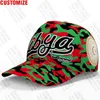 Cappellini da baseball Stato della Libia Baseball Custom Made Logo della squadra Ly Cappelli Lby Paese Viaggio Nazione libica Arabo Islam Bandiera araba Copricapo